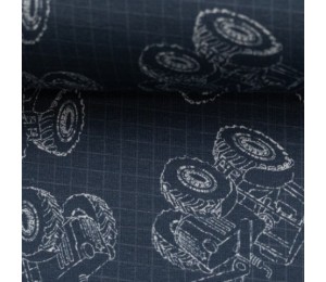 Jersey - Traktor Power by Sandra Kretzmann blau